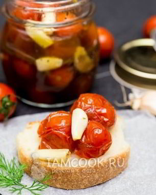 Маринованные помидоры черри