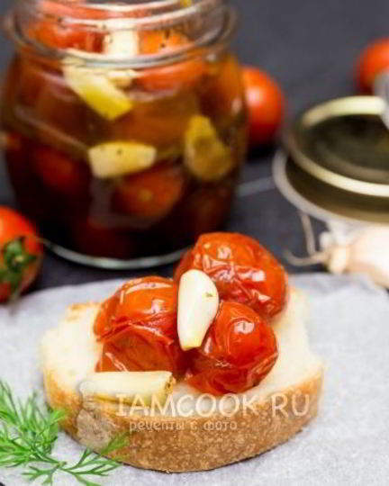 Рецепт маринованных помидоров черри