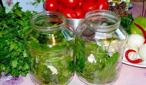 маринованные помидоры на зиму