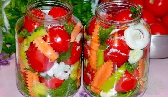 маринованные помидоры на зиму