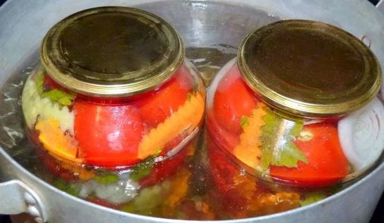 маринованные помидоры на зиму