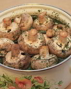 Маринованные шампиньоны для шашлыка