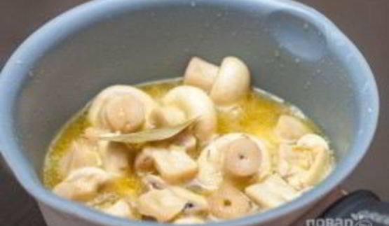 маринованные шампиньоны за 7 минут
