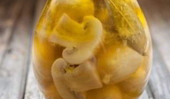 маринованные шампиньоны за 7 минут