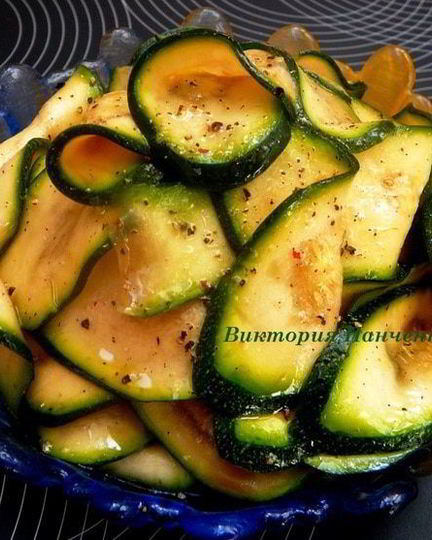 Рецепт маринованных цукини