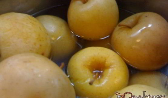 маринованные яблоки на зиму
