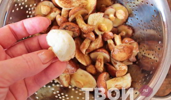 маслята маринованные