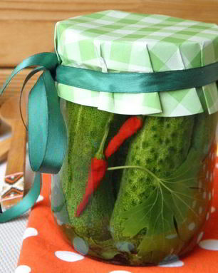 Острые маринованные огурчики