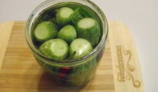 острые маринованные огурчики