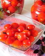 Пикантные маринованные черри