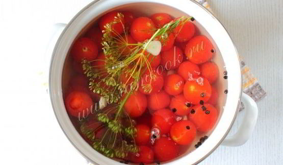 пикантные маринованные черри