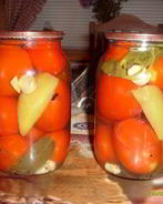 Помидоры, маринованные насухую