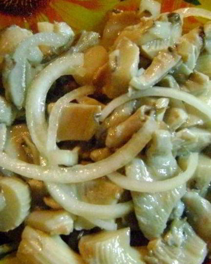 Рецепт вешенок соленых маринованных