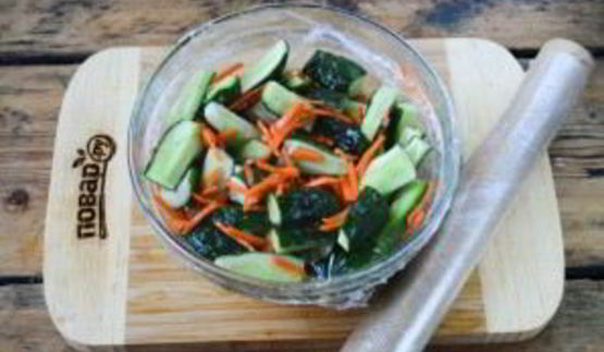 огурцы по-корейски на зиму