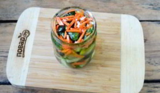 огурцы по-корейски на зиму