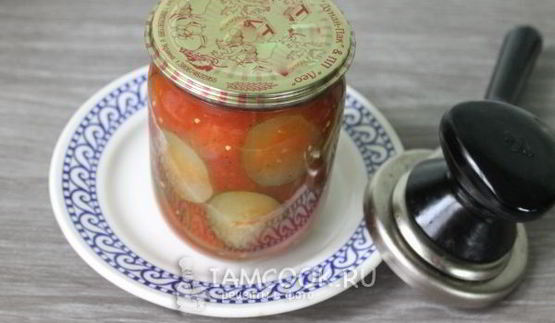 огурцы в томатной заливке на зиму