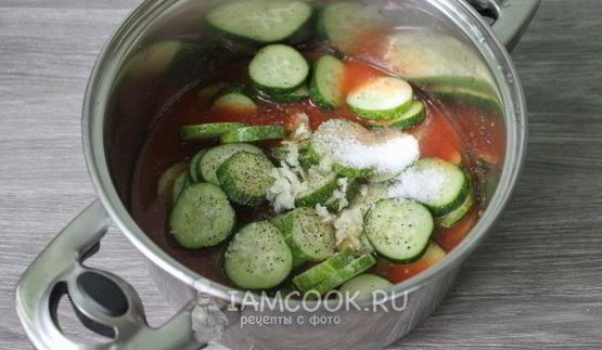 огурцы в томатной заливке на зиму