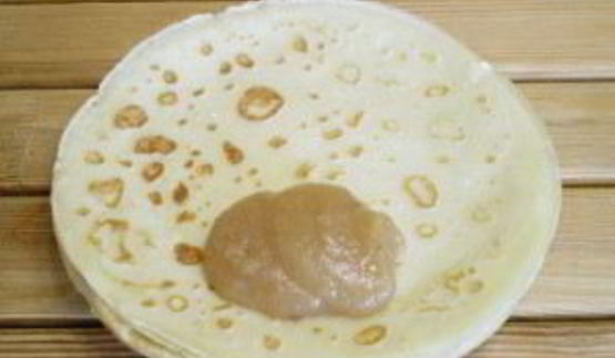 блинчики с повидлом