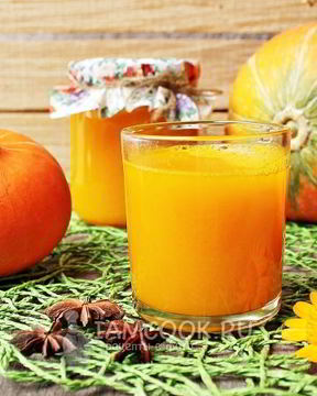 Сок из тыквы на зиму через соковыжималку