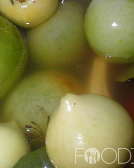 Рецепт бочковых зеленых помидоров