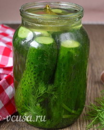 Рецепт быстрых малосольных огурцов в банке