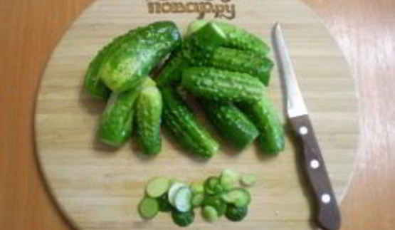 быстрые малосольные огурцы в пакете