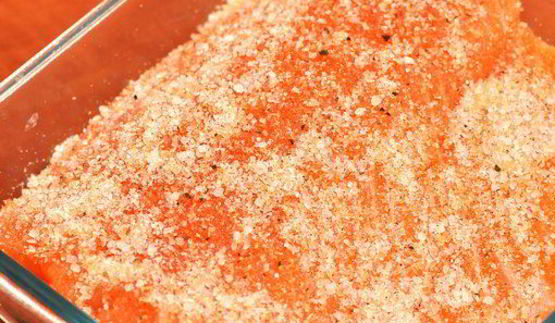 малосольная семга