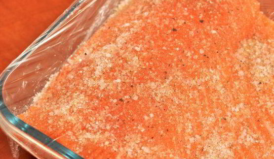 малосольная семга