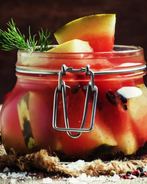 Малосольный арбуз