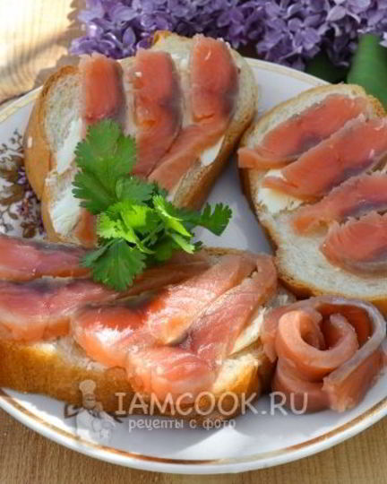 Рецепт малосольного лосося с кориандром сухого посола