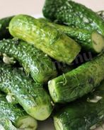 Малосольные хрустящие огурцы в пакете без рассола