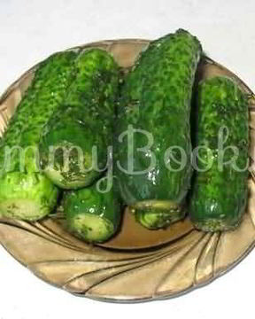 Малосольные огурчики без рассола