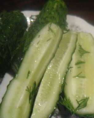 Малосольные огурцы без рассола