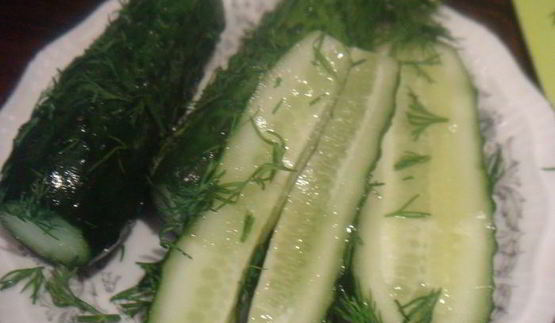 малосольные огурцы без рассола