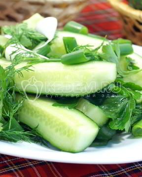 Малосольные огурцы Хрустящие