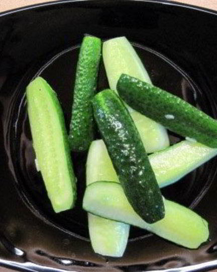 Рецепт малосольных огурцов в пакете