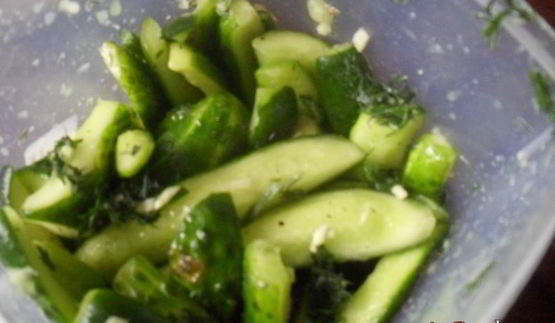 малосольные огурцы за полчаса