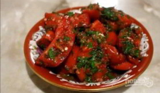 малосольные помидоры по-корейски