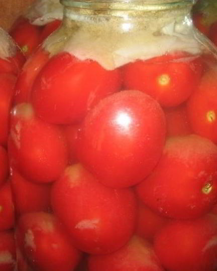 Рецепт малосольных помидоров с горчицей