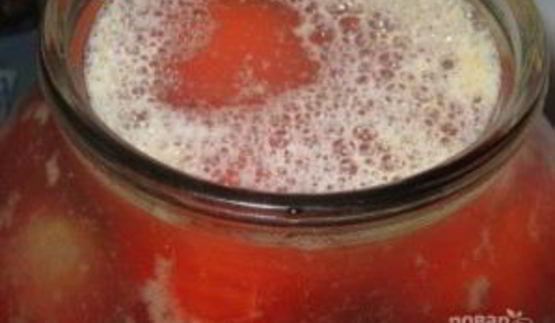 малосольные помидоры с горчицей