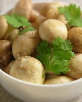 Малосольные шампиньоны