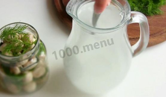 малосольные шампиньоны