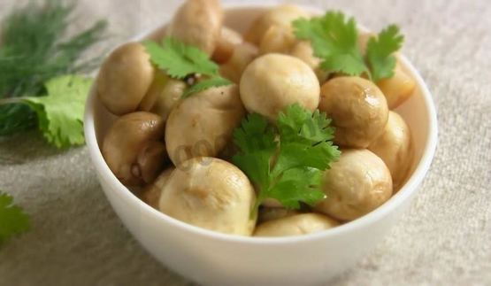 малосольные шампиньоны