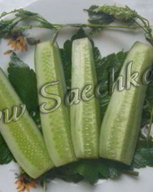 Огурцы малосольные с дикими травами