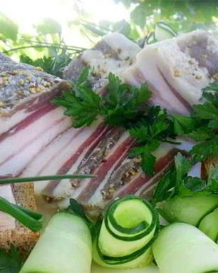 Сало по-домашнему