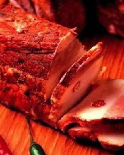 Рецепт сала соленого в луковой шелухе