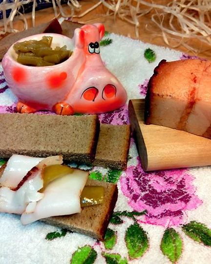 Рецепт сала в луковом рассоле