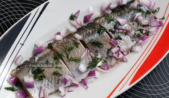 сельдь соленая