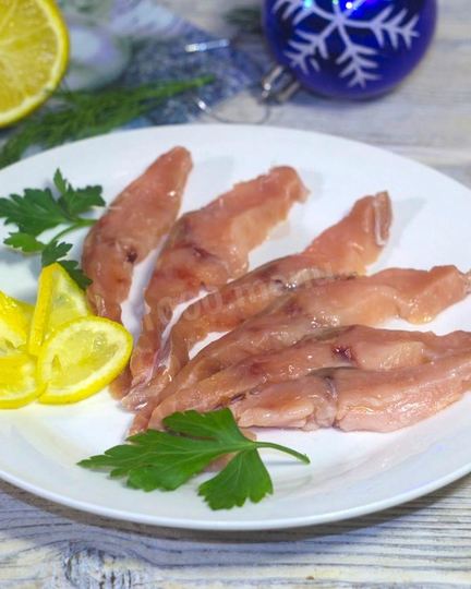 Рецепт слабосоленой горбуши под семгу