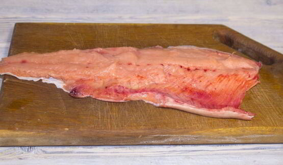 слабосоленая горбуша под семгу